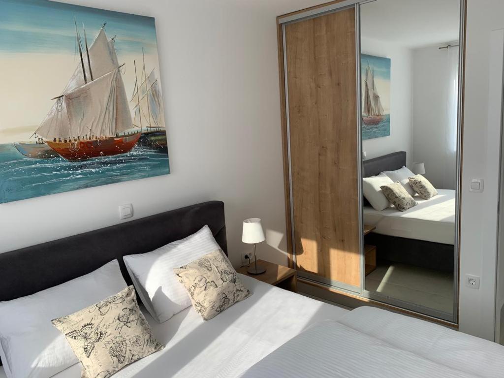 Apartmani Sunside Nin Exteriör bild